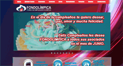 Desktop Screenshot of fondolimpica.org